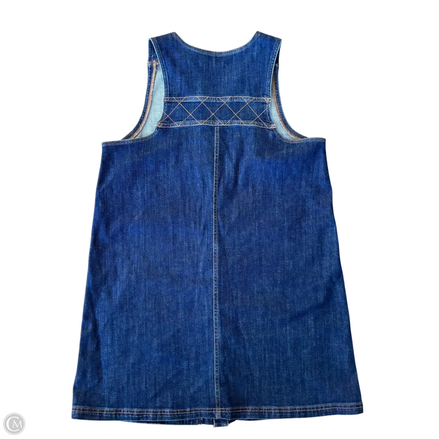 Dress Casual Midi By Pilcro In Blue Denim, Size: Xl