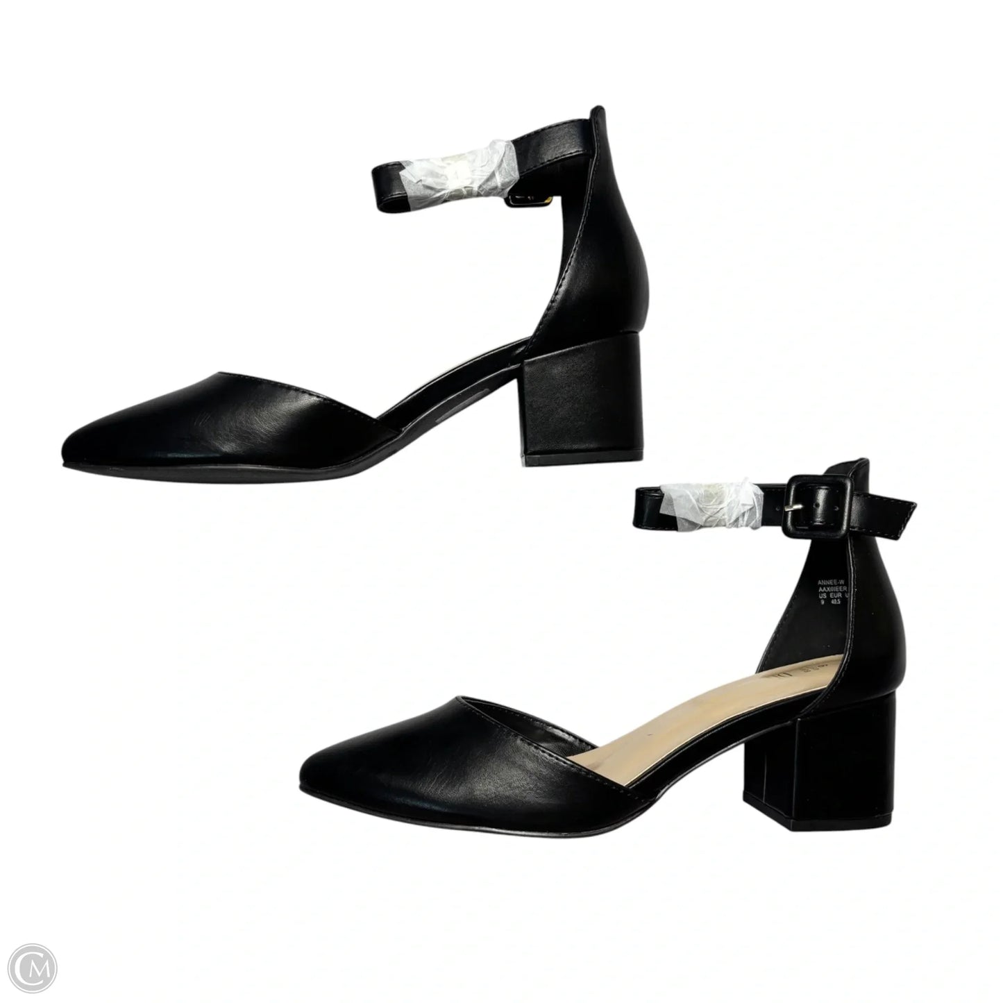 Shoes Heels Block By Dream Pairs In Black, Size: 9