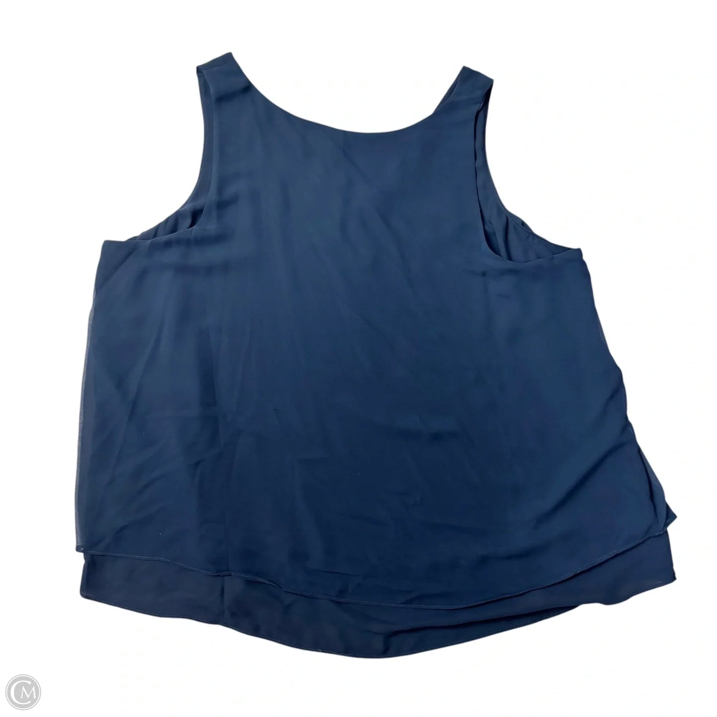 Top Sleeveless By Torrid In Navy, Size: 3x