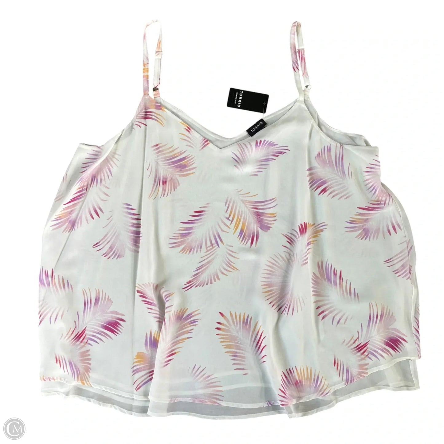 Top Sleeveless By Torrid In White, Size: 2x