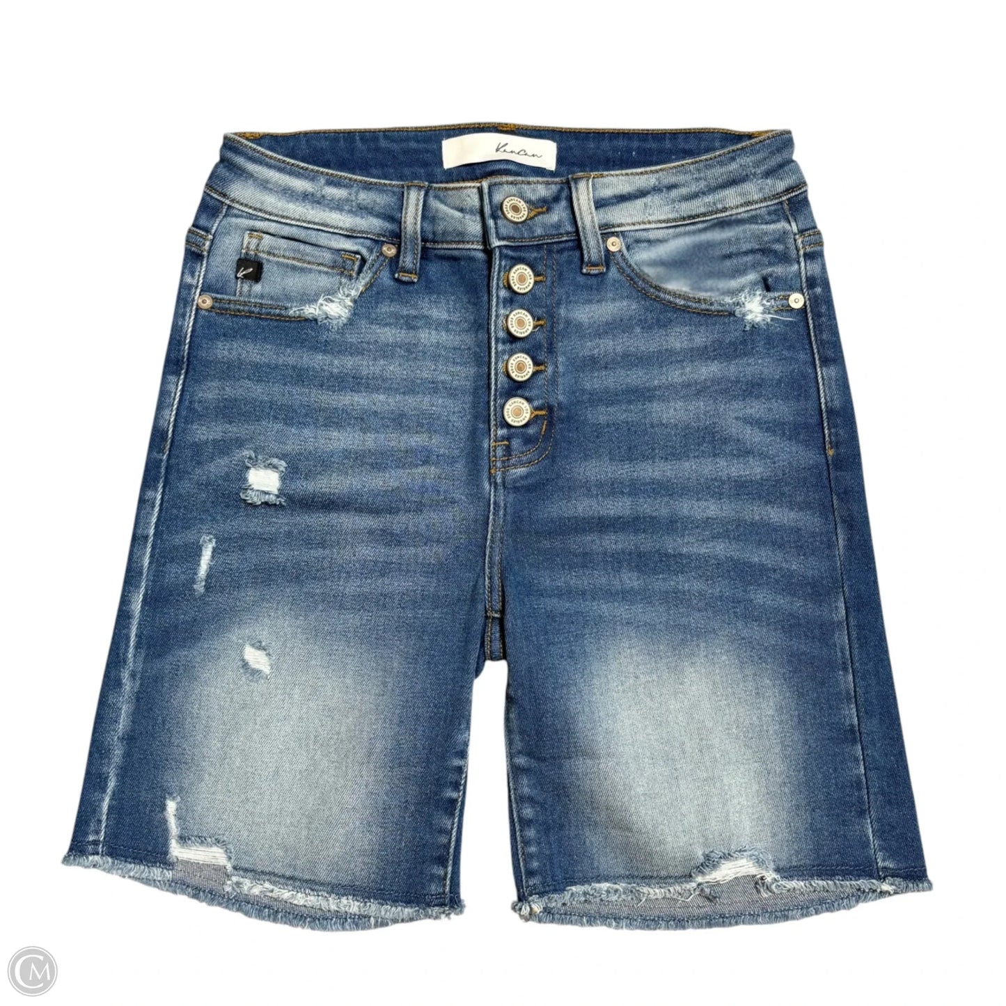 Shorts By Kancan In Blue Denim, Size: S