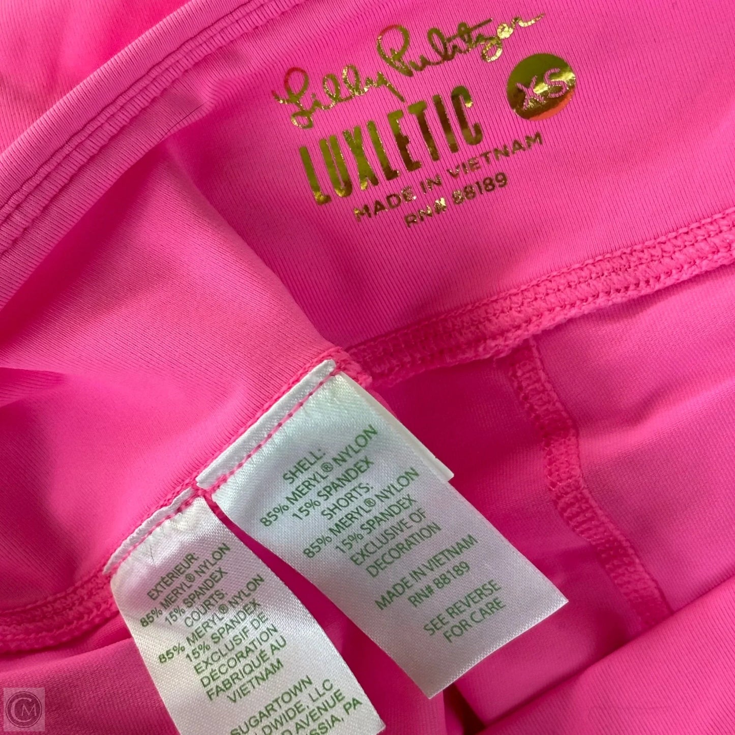 Skort Designer By Lilly Pulitzer In Pink, Size: Xs