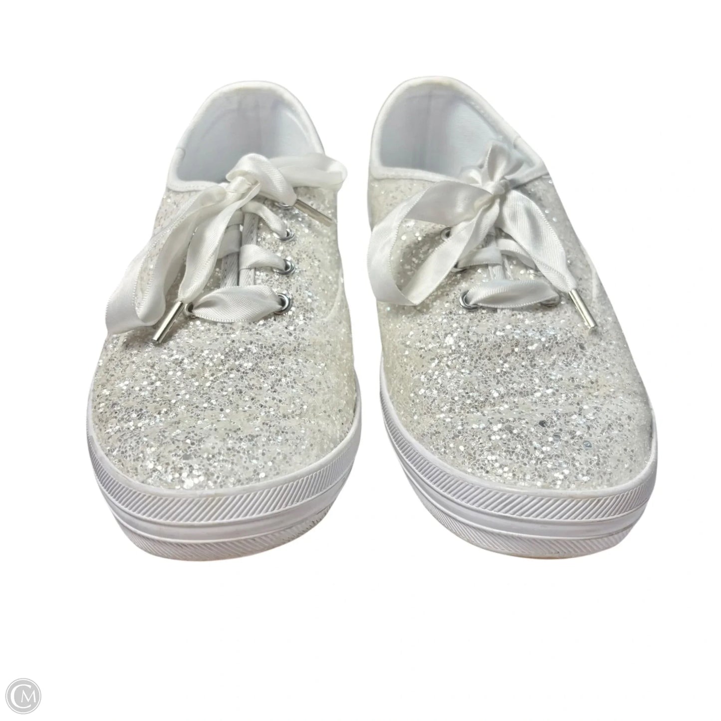 Shoes Sneakers By Keds In Silver, Size: 7.5