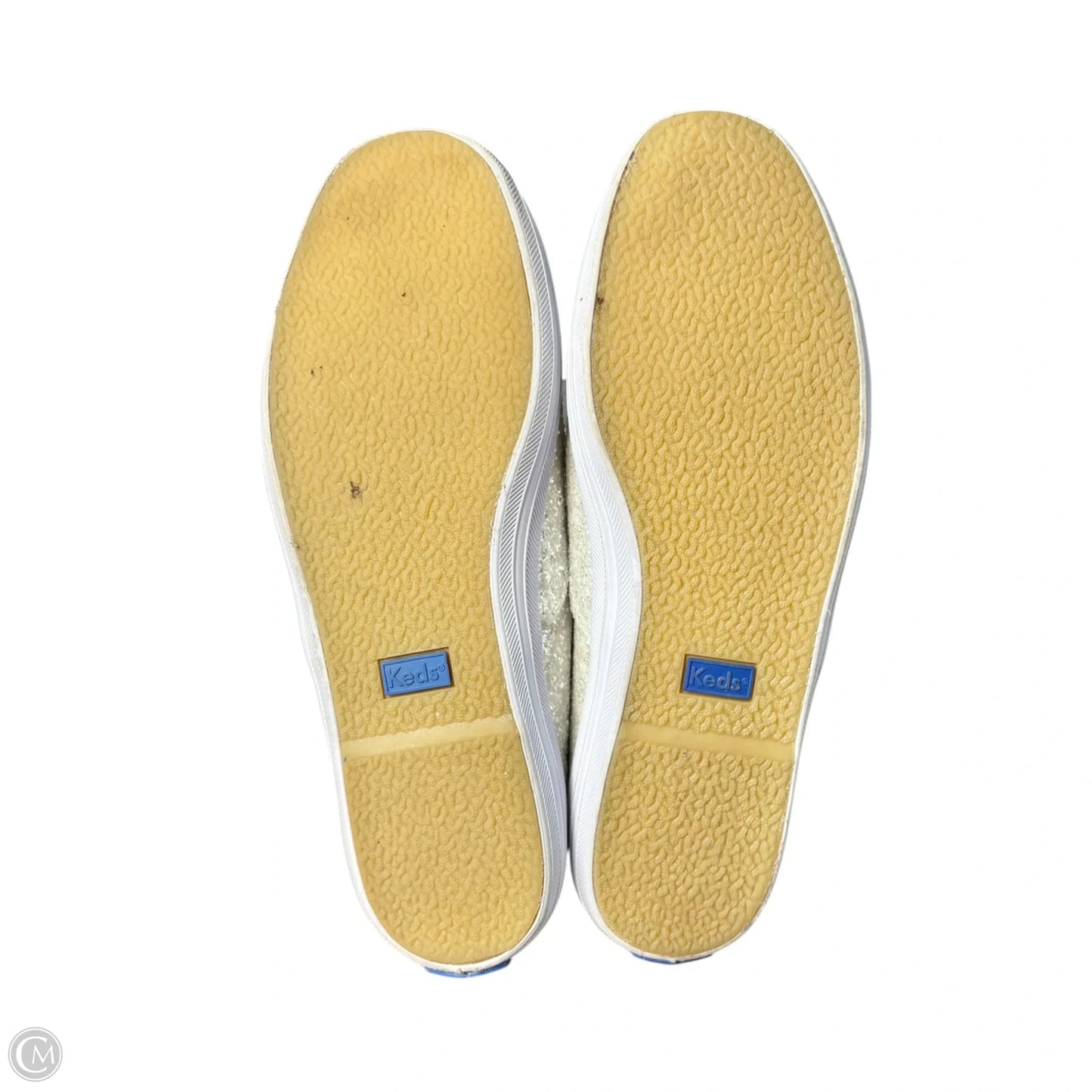 Shoes Sneakers By Keds In Silver, Size: 7.5