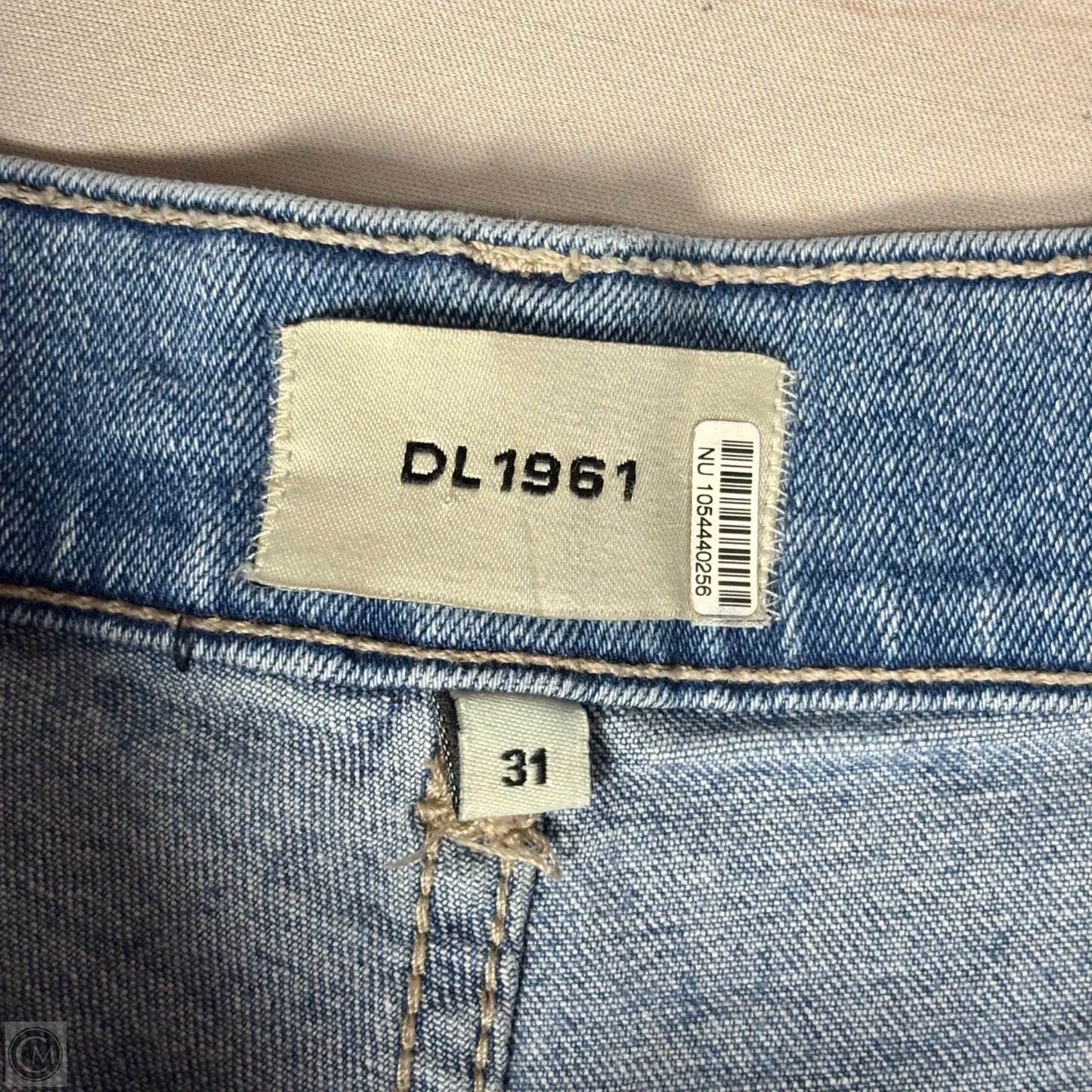 Jeans Straight By Dl1961 In Blue Denim, Size: 12