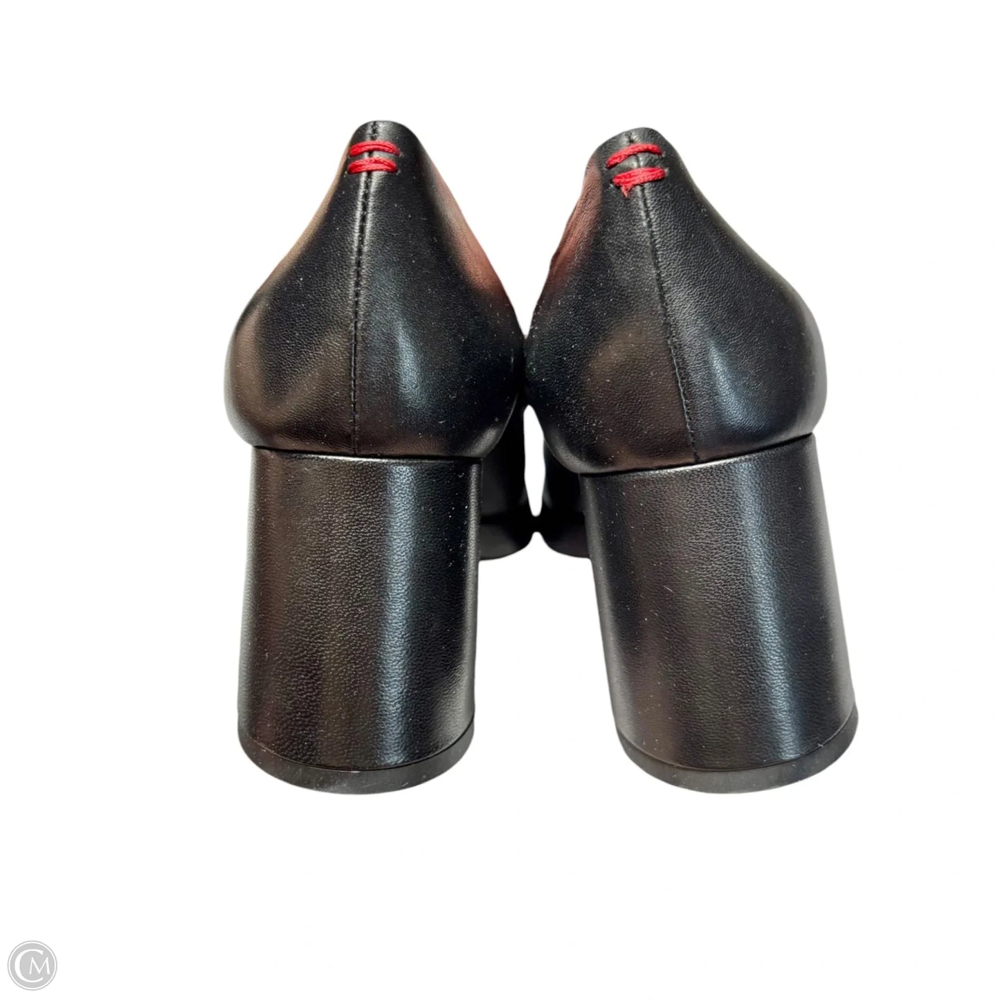 Shoes Heels Block By Halmanera In Black, Size: 10.5