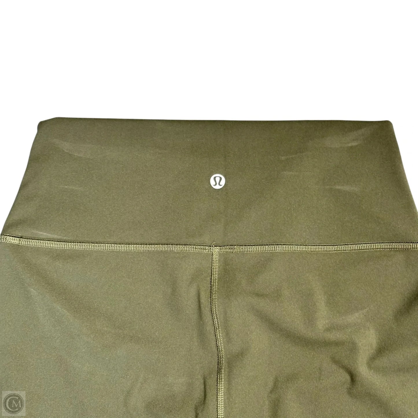 Athletic Leggings By Lululemon In Green, Size: M