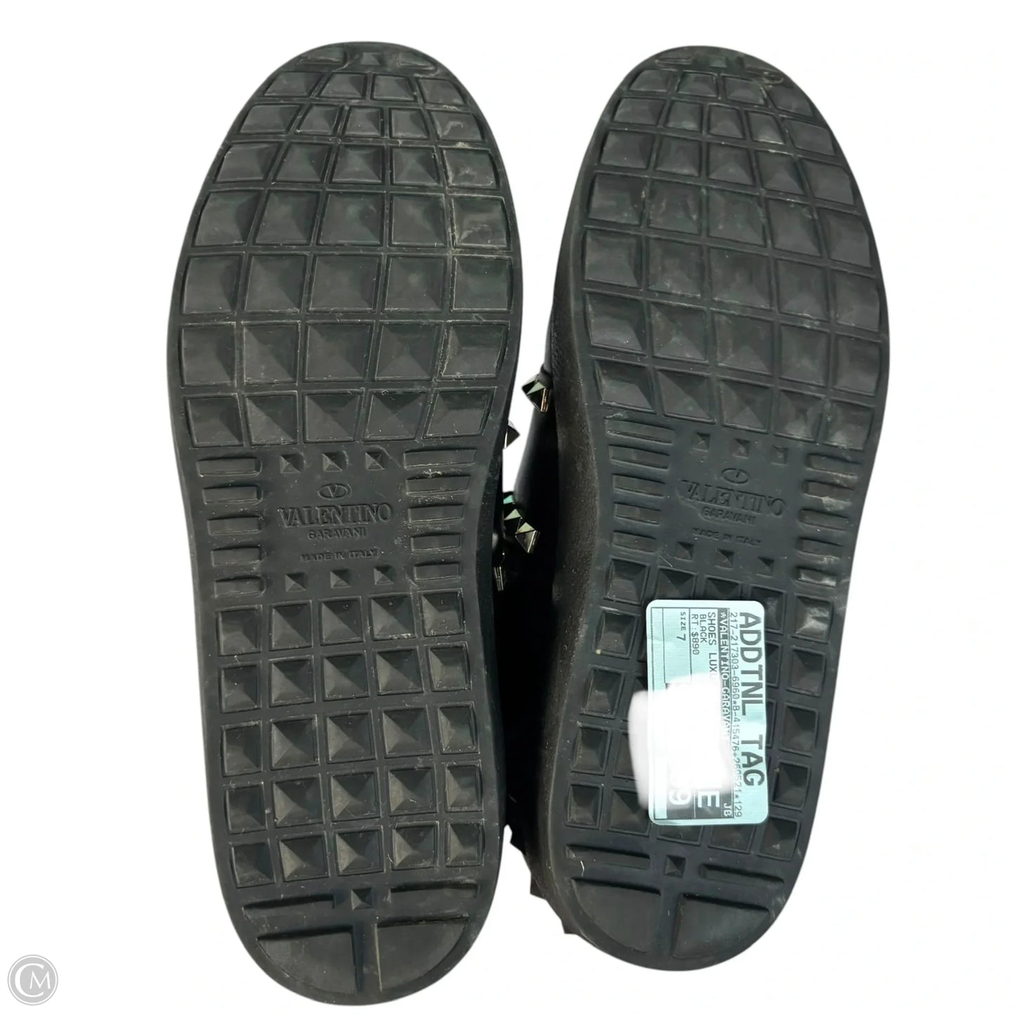 Shoes Luxury Designer By Valentino-garavani In Black, Size: 7