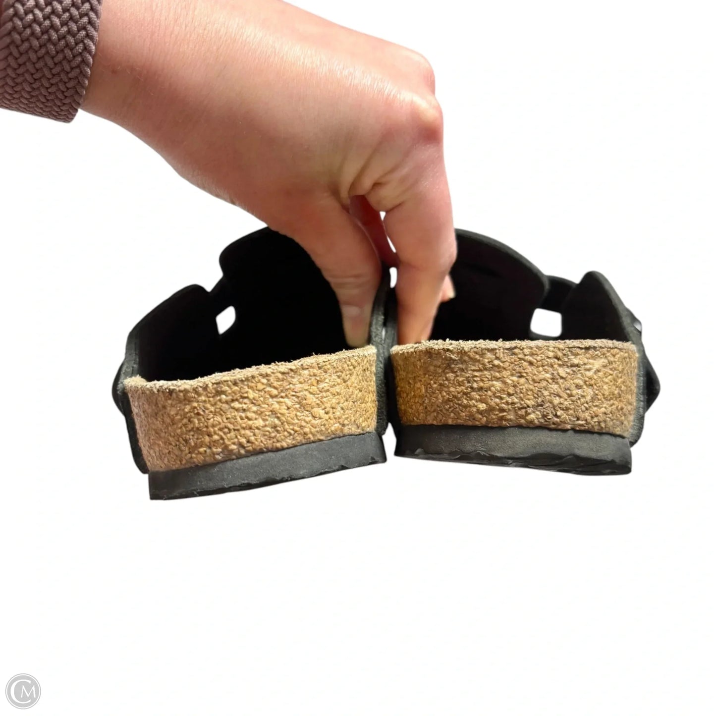 Shoes Flats By Birkenstock In Black, Size: 9.5