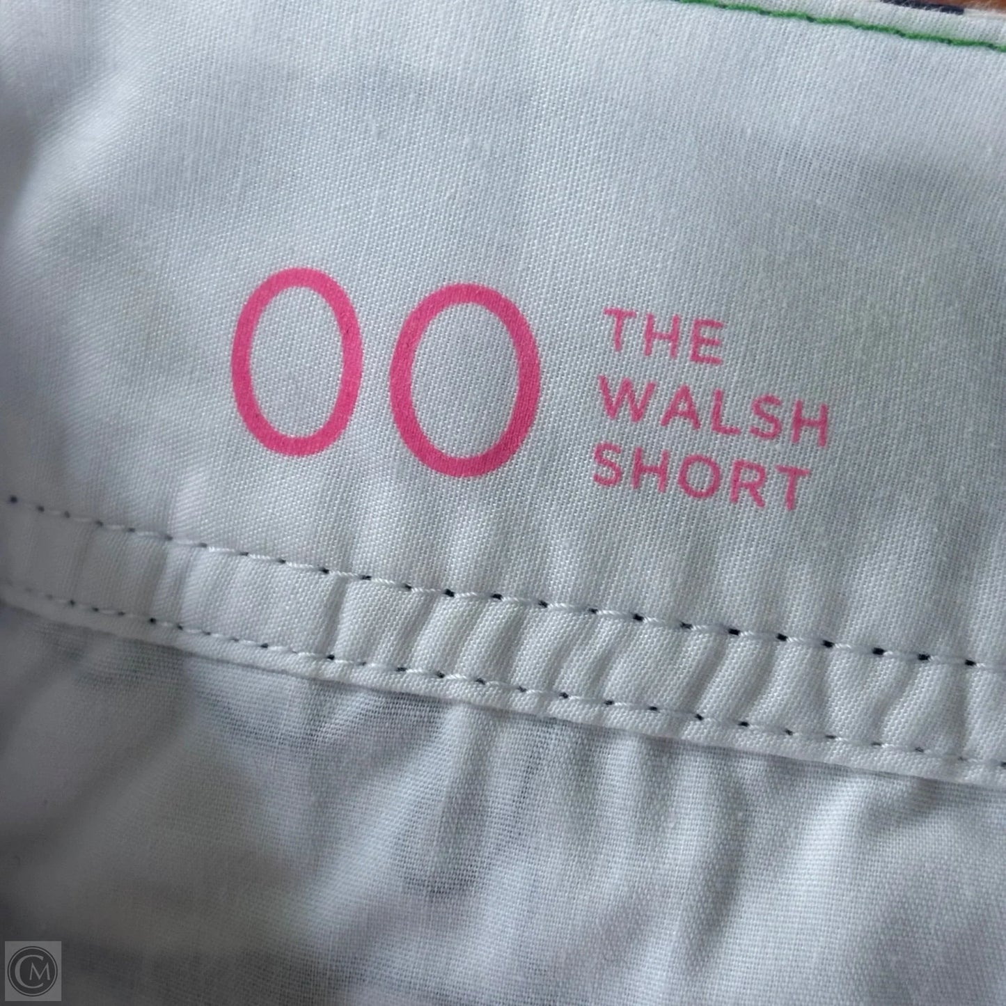 Shorts Designer By Lilly Pulitzer In Blue & White, Size: 00