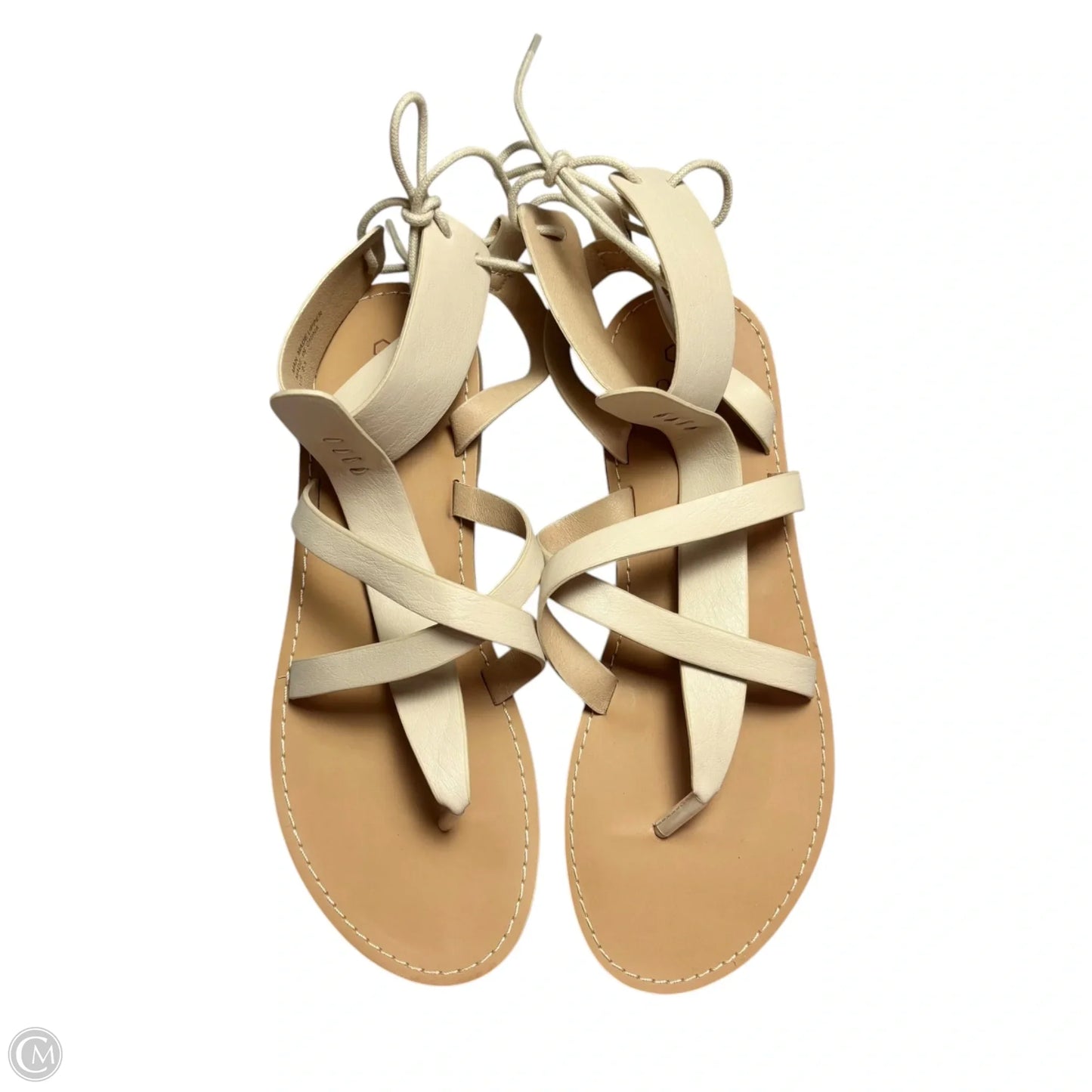 Sandals Flats By Oasis Society In Tan, Size: 8.5