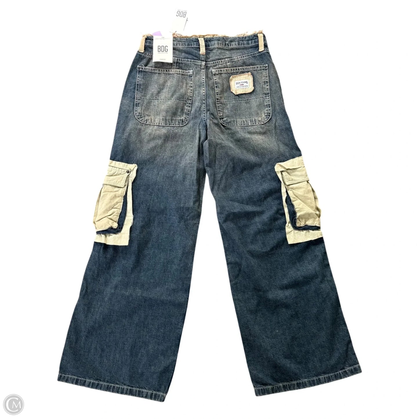 Jeans Wide Leg By Bdg In Blue Denim, Size: 8