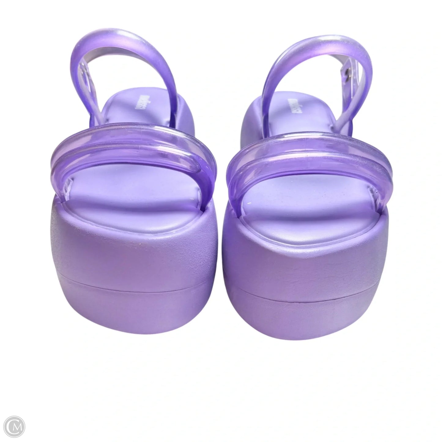 Sandals Heels Platform By Melissa In Purple, Size: 7