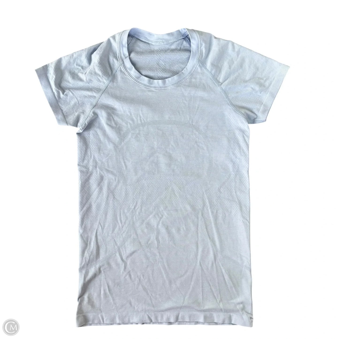 Athletic Top Short Sleeve By Lululemon In Purple, Size: S