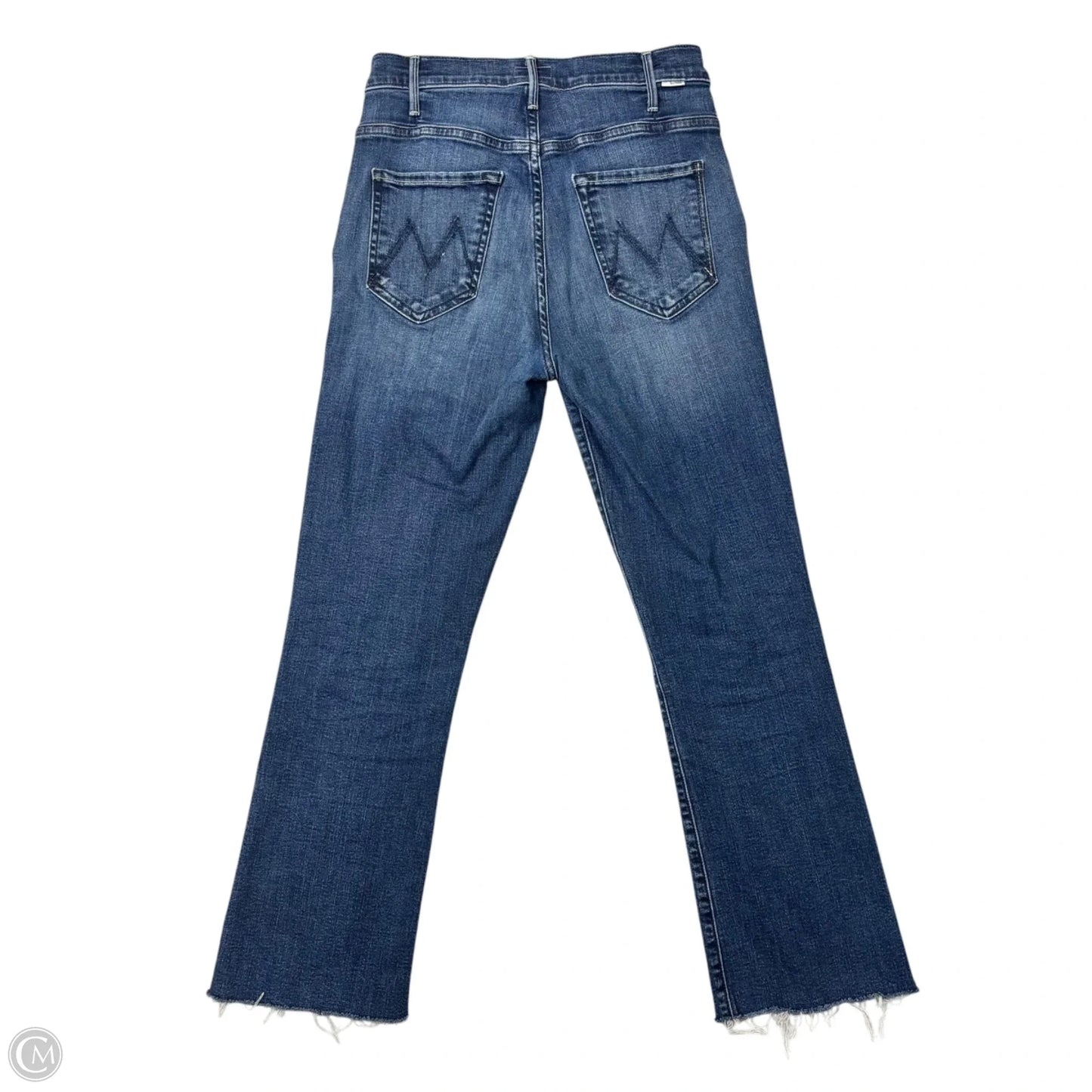 Jeans Boot Cut By Mother In Blue Denim, Size: 4