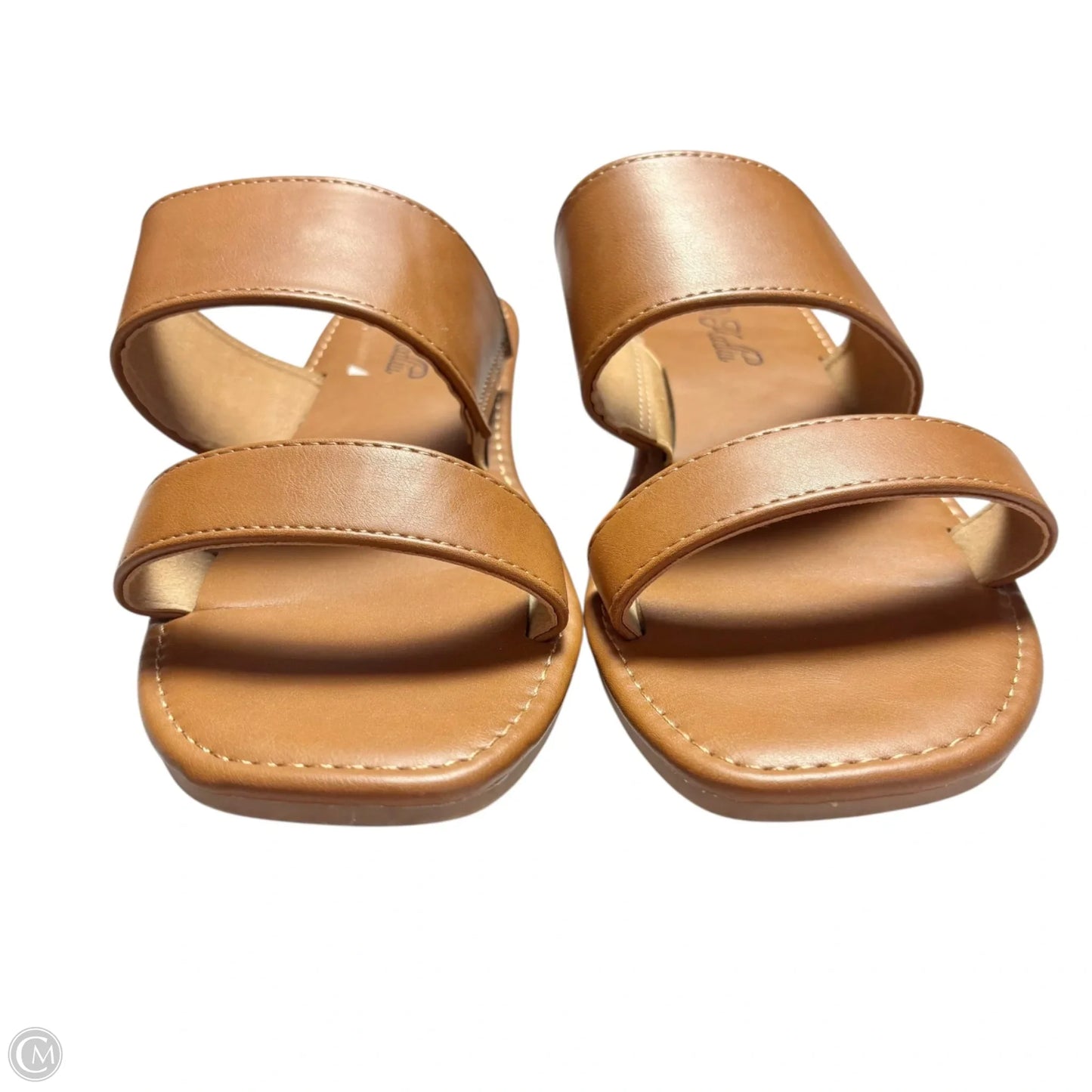 Sandals Flats By Katliu In Brown, Size: 7.5