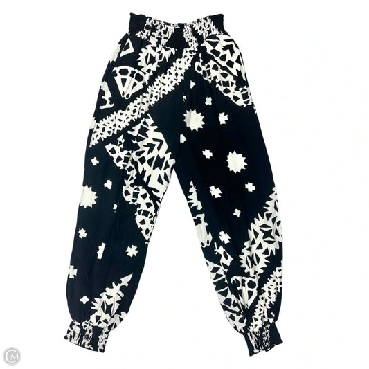 Pants Lounge By Anthropologie In Black & White, Size: S