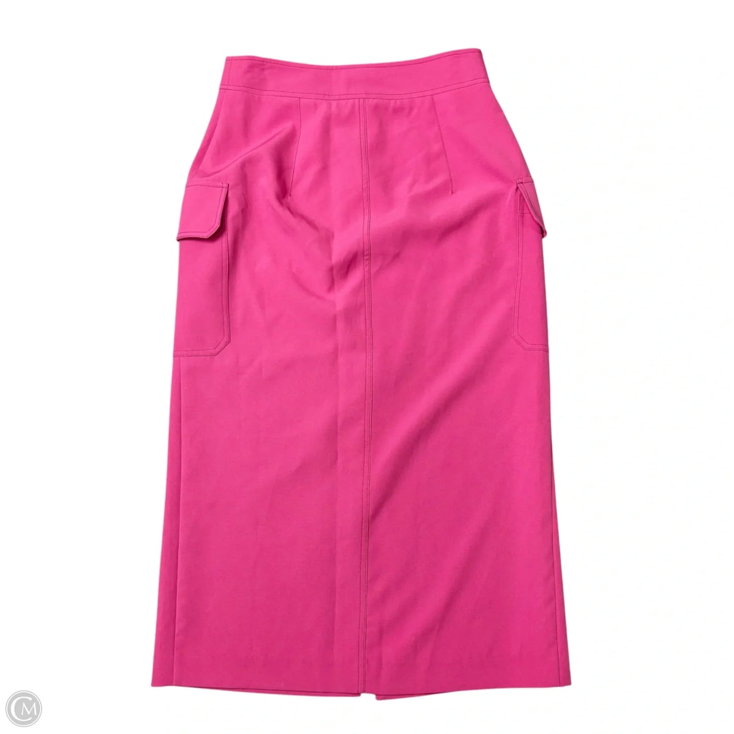 Skirt Midi By Topshop In Pink, Size: 6