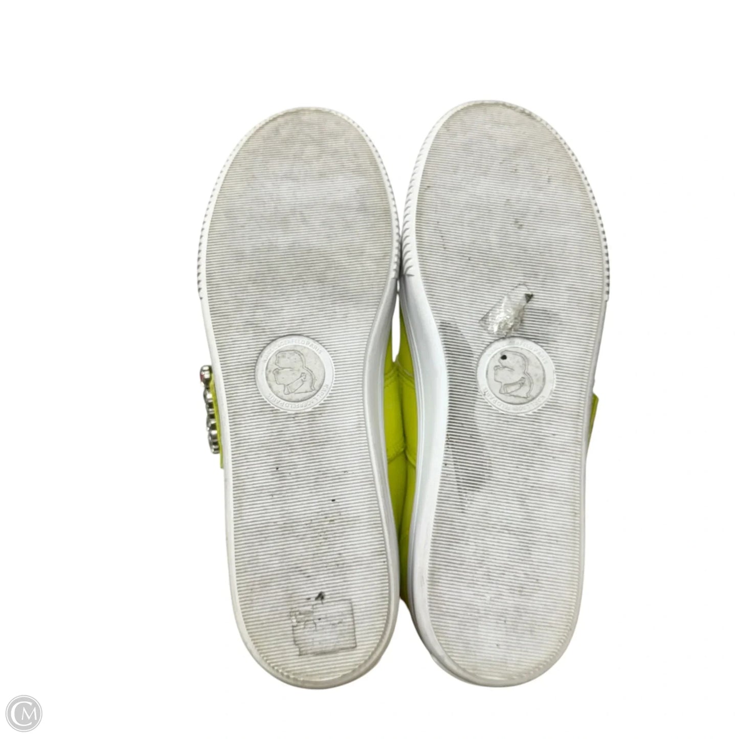 Shoes Designer By Karl Lagerfeld In Green, Size: 9