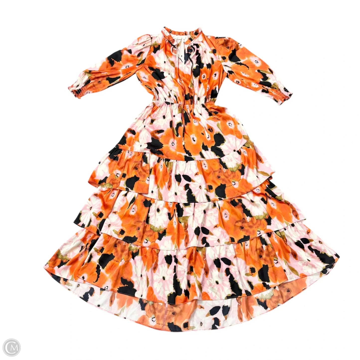 Dress Casual Maxi By Melloday In Orange, Size: Xs