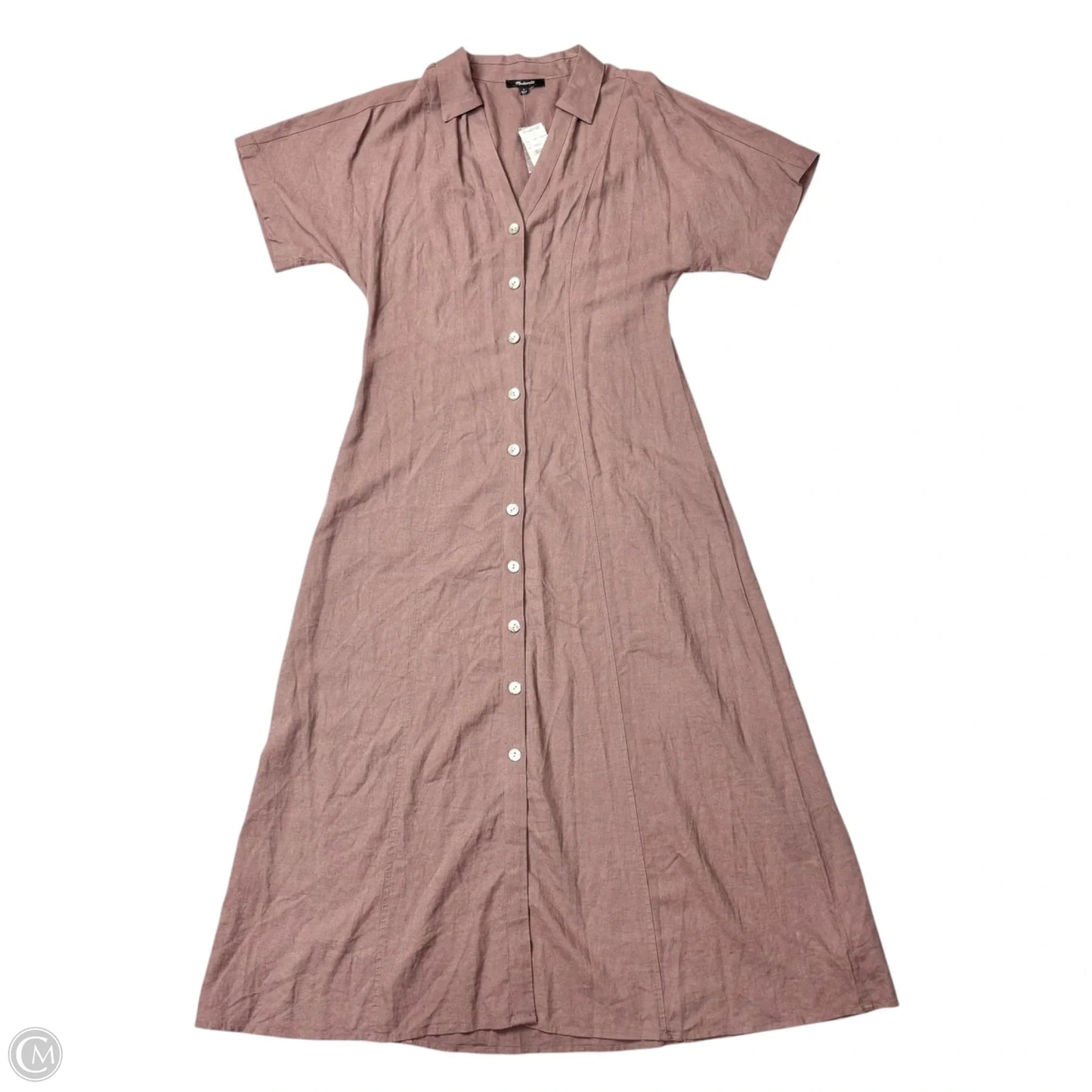 Dress Casual Maxi By Madewell In Brown, Size: S
