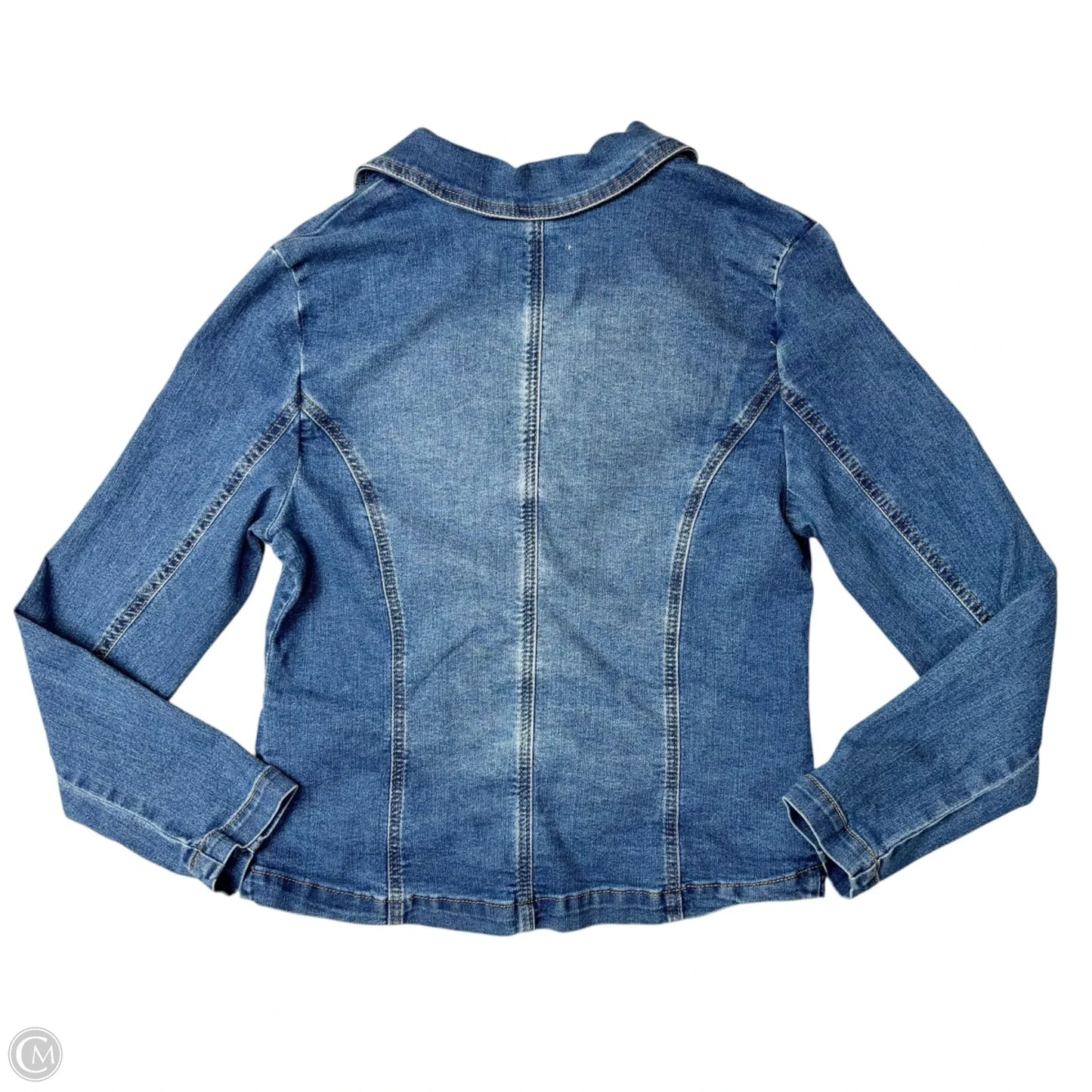 Jacket Denim By Angels In Blue Denim, Size: S