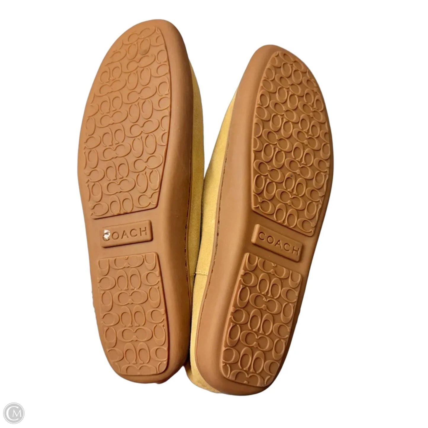 Boots Designer By Coach In Tan, Size: 9