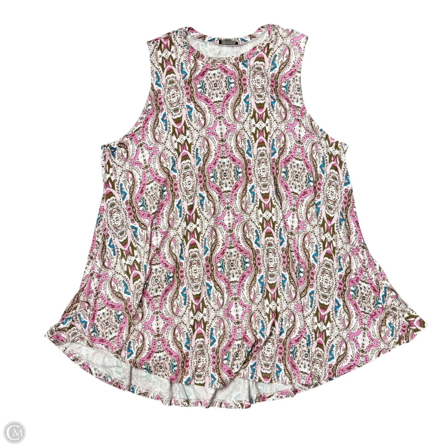 Tank Top By Lane Bryant In Nautical Print, Size: 3x