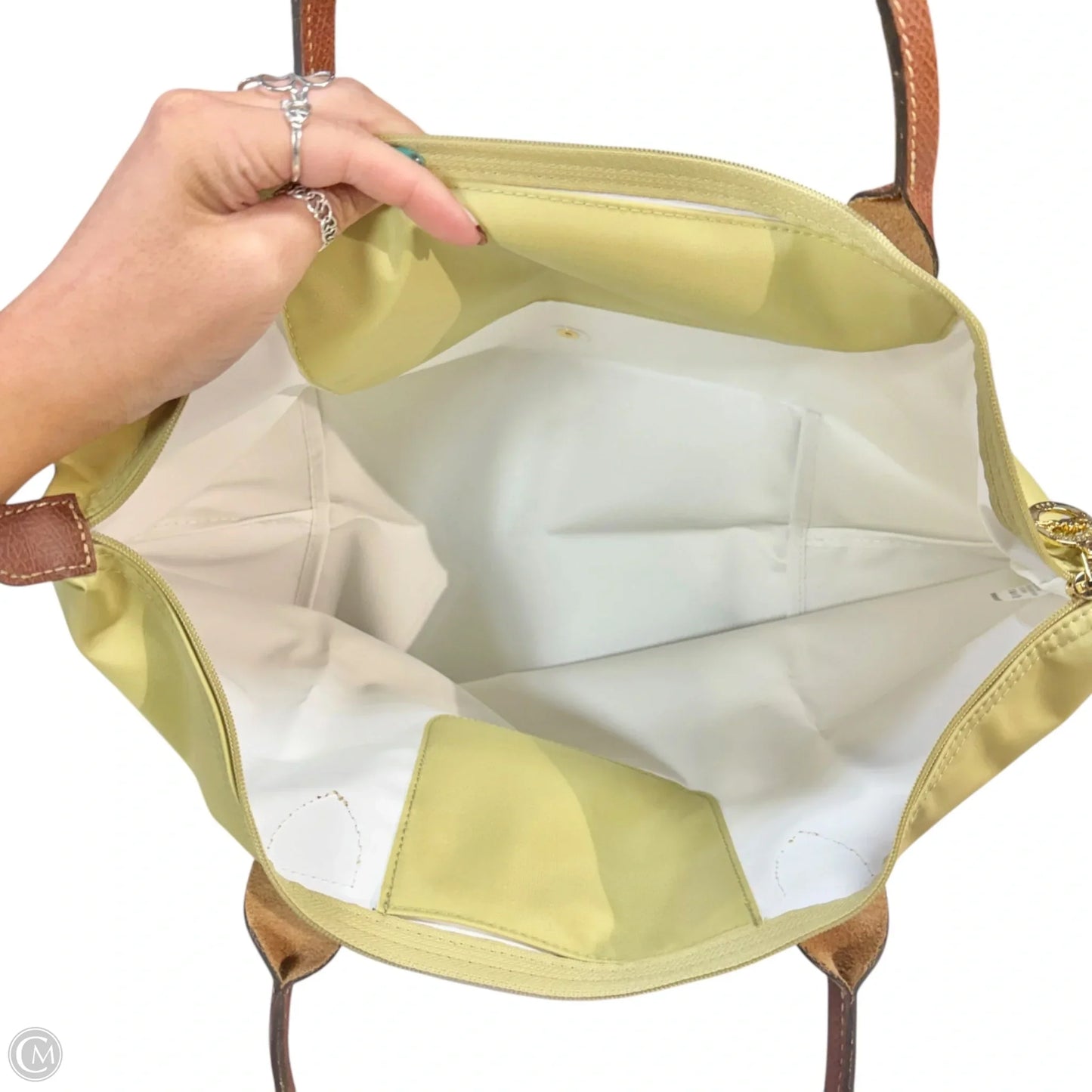 Tote Designer By Longchamp, Size: Large