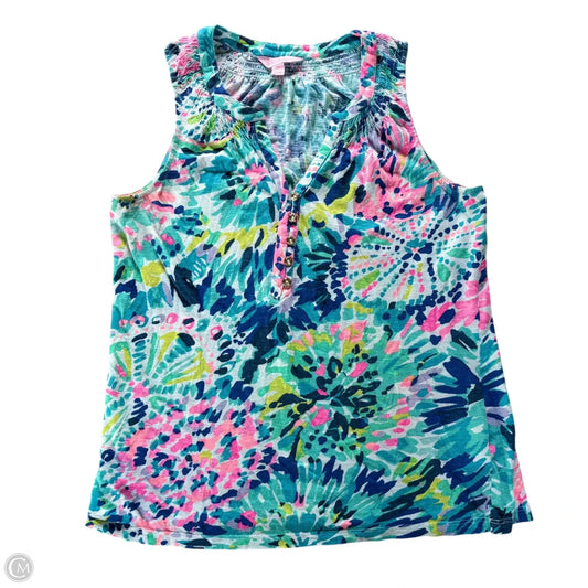 Tank Top Designer By Lilly Pulitzer In Multi-colored, Size: Xs