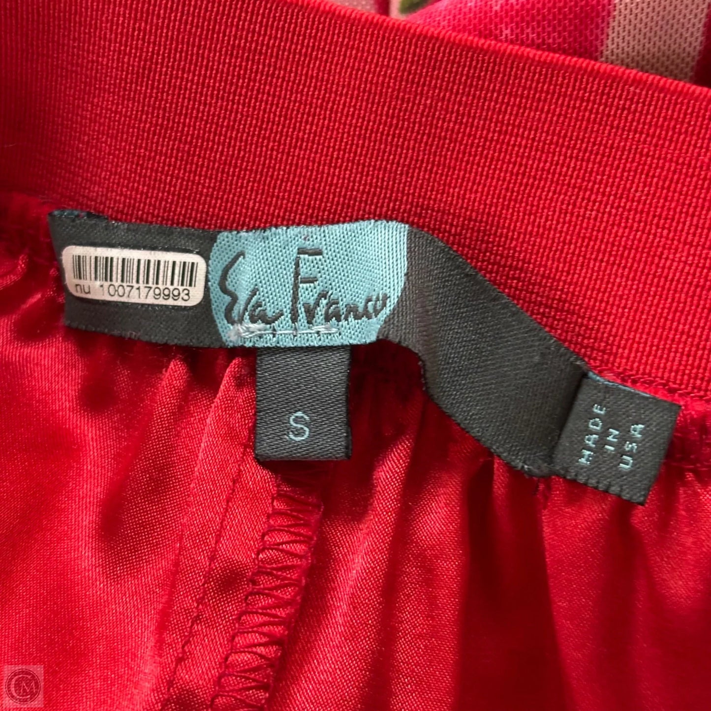 Skirt Midi By Eva Franco In Pink & Red, Size: S