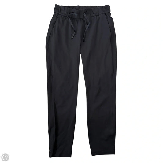 Athletic Pants By Lululemon In Black, Size: S