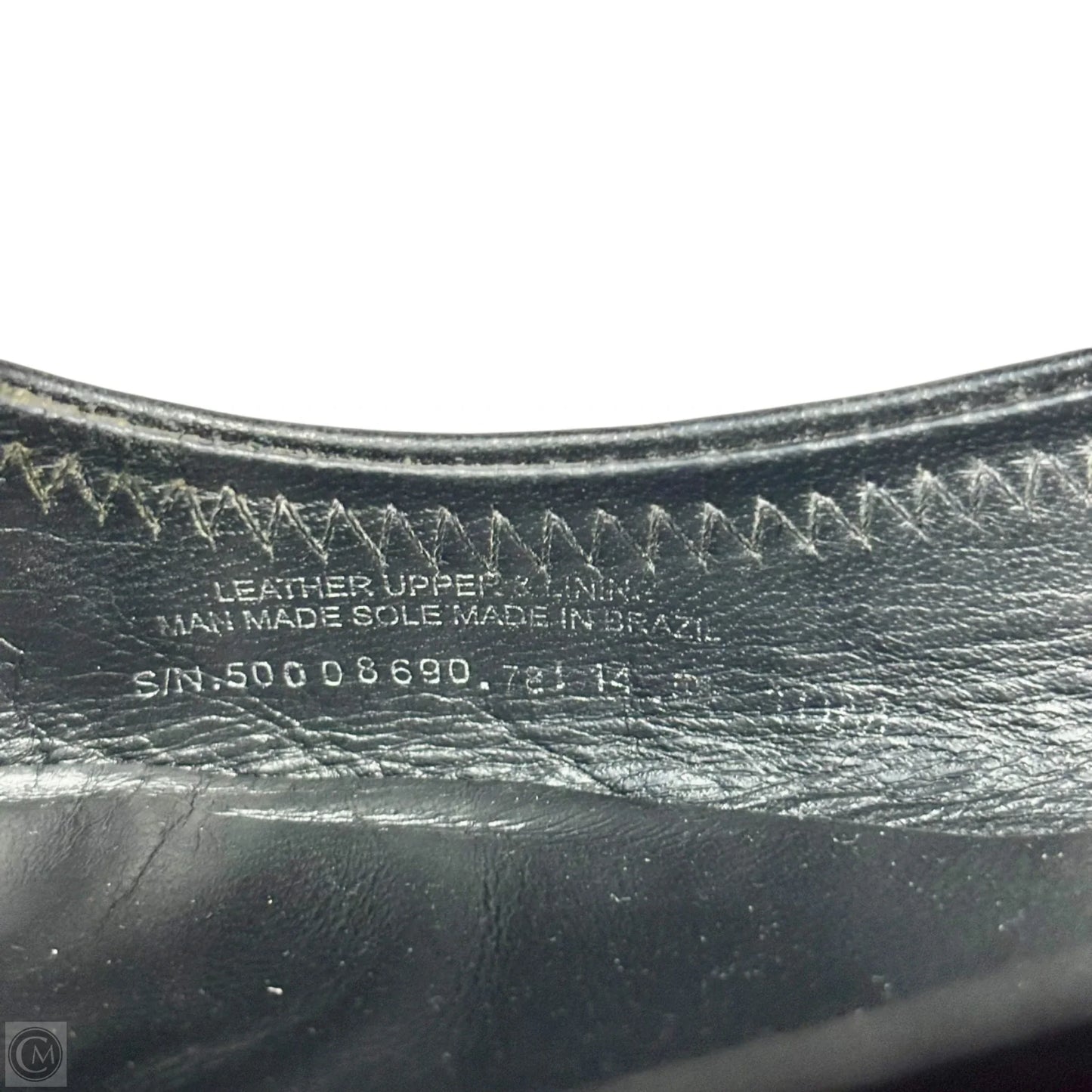 Shoes Designer By Tory Burch In Black & Gold, Size: 10.5