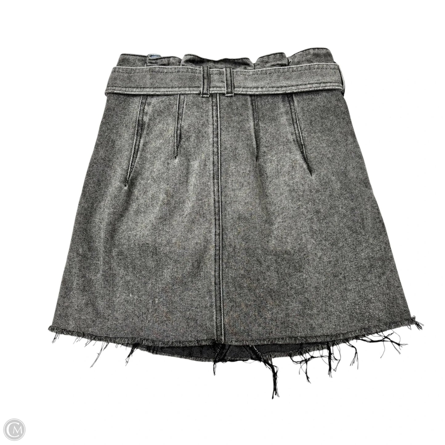 Skirt Midi By We The Free In Grey Denim, Size: 2