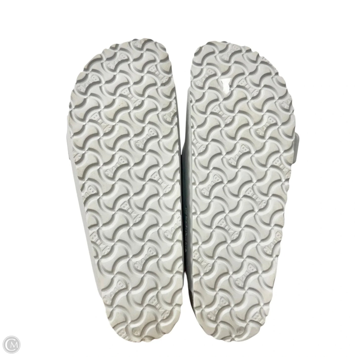 Sandals Flats By Birkenstock In Grey, Size: 9