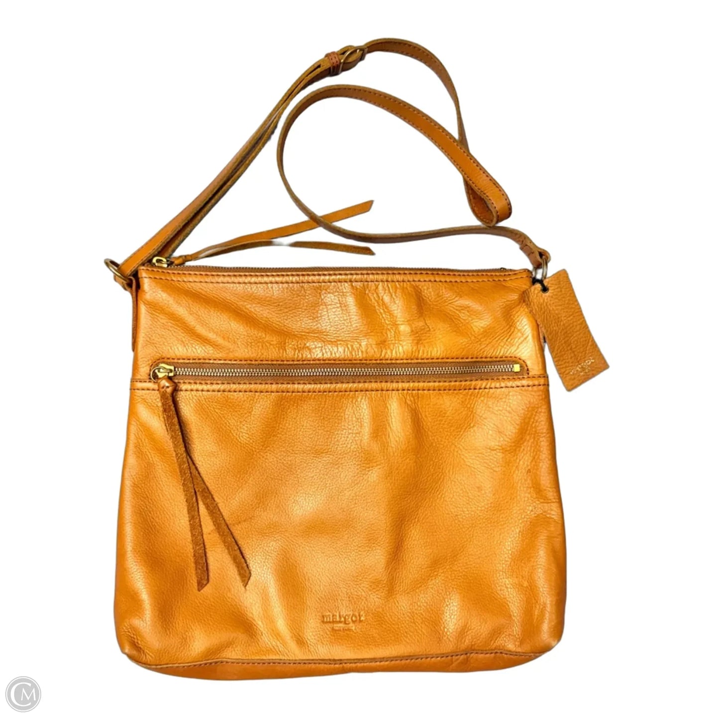 Crossbody Leather By Margot, Size: Large