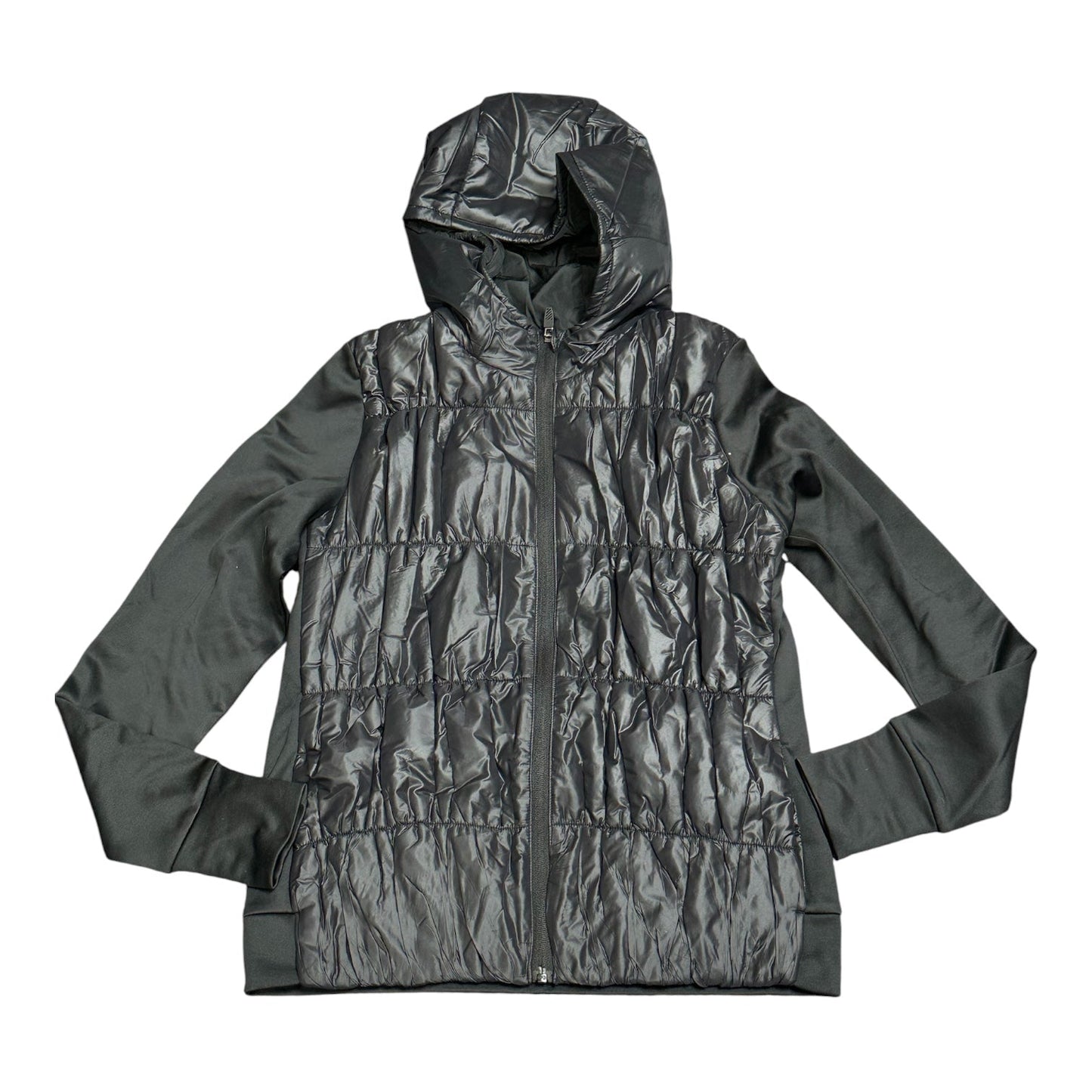 Athletic Jacket By Avia In Black, Size:S