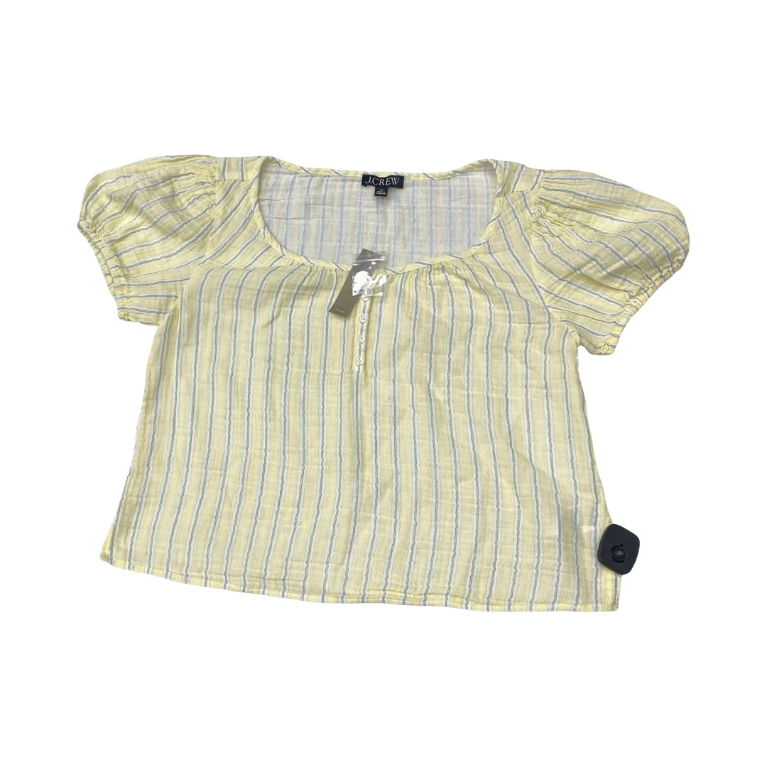 Top Ss By J. Crew In Yellow, Size:Xs