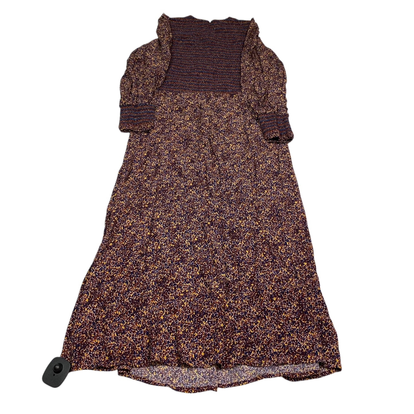 Dress Casual Midi By Sessun In Multi, Size:L