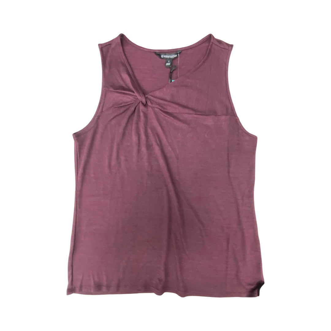 Top Sleeveless By 41 Hawthorn In Purple, Size:M