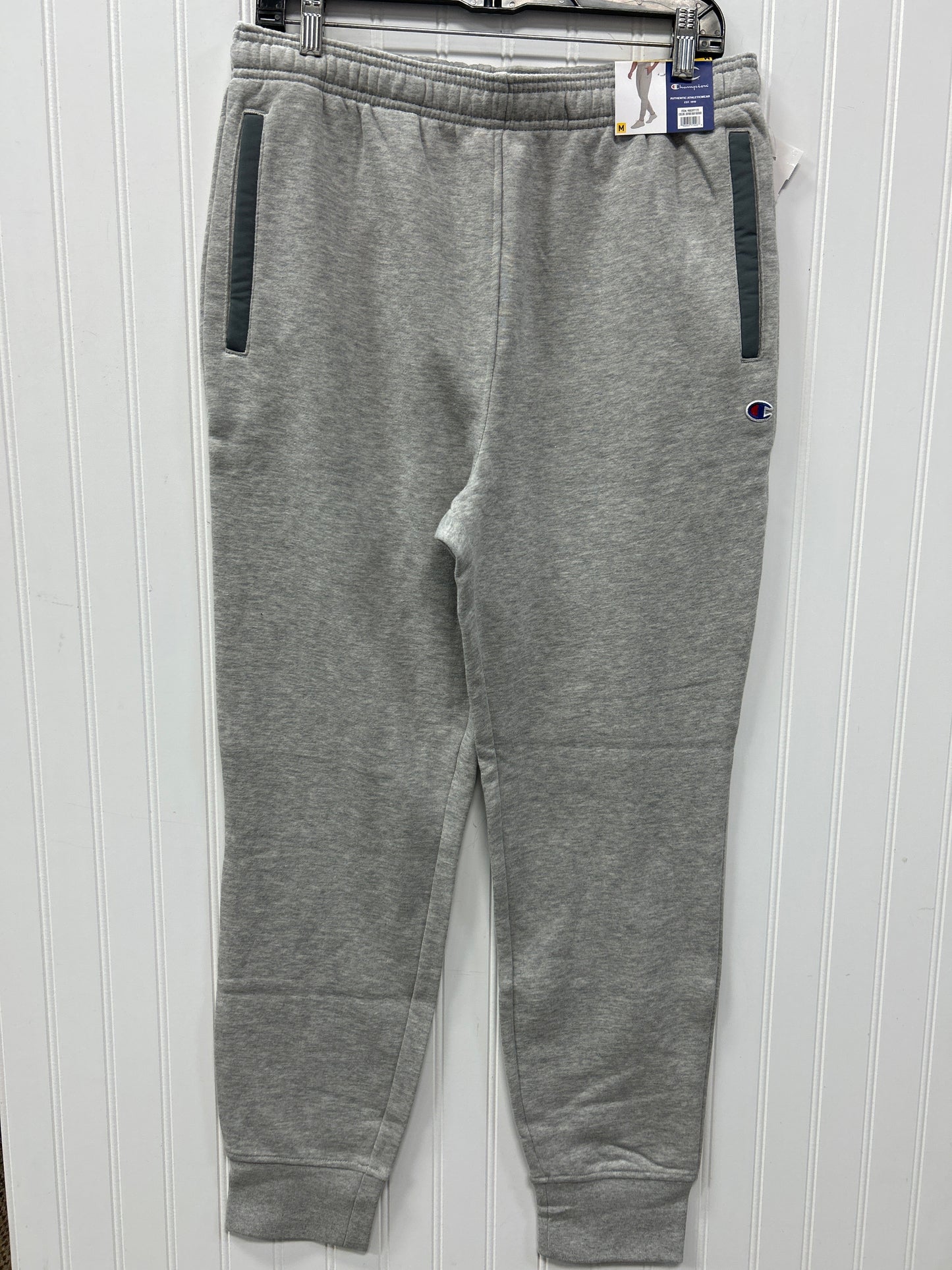 Athletic Pants By Champion In Grey, Size:M