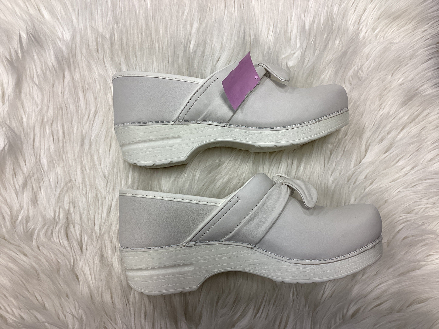 Shoes Heels Block By Dansko In White, Size:10