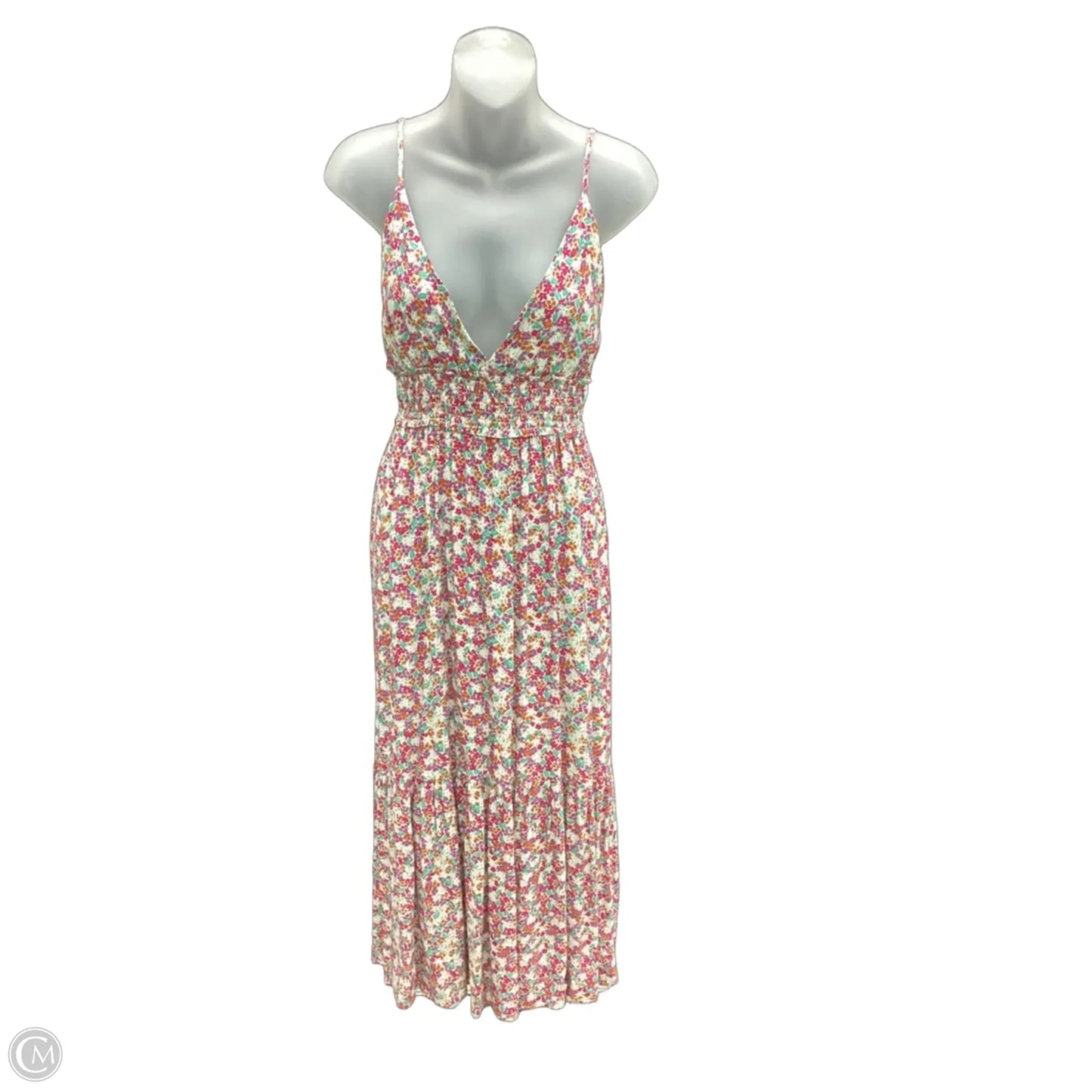 Dress Party Long By Steve Madden In Floral Print, Size: M
