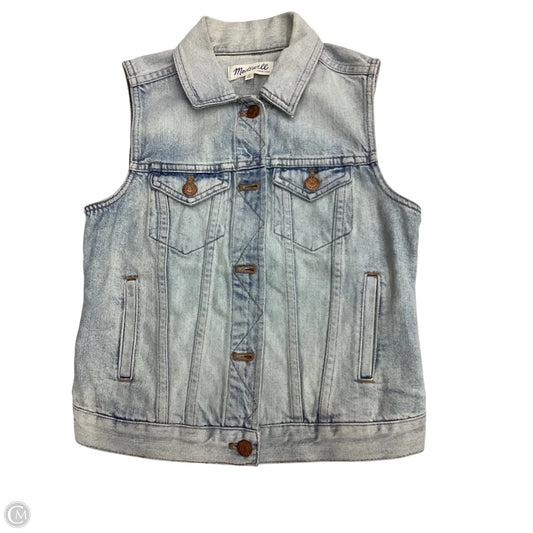 Vest Other By Madewell In Blue, Size: Xs