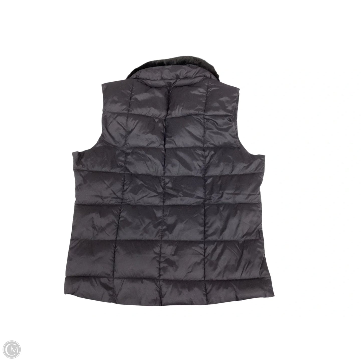 Vest Puffer & Quilted By Clothes Mentor In Black, Size: L