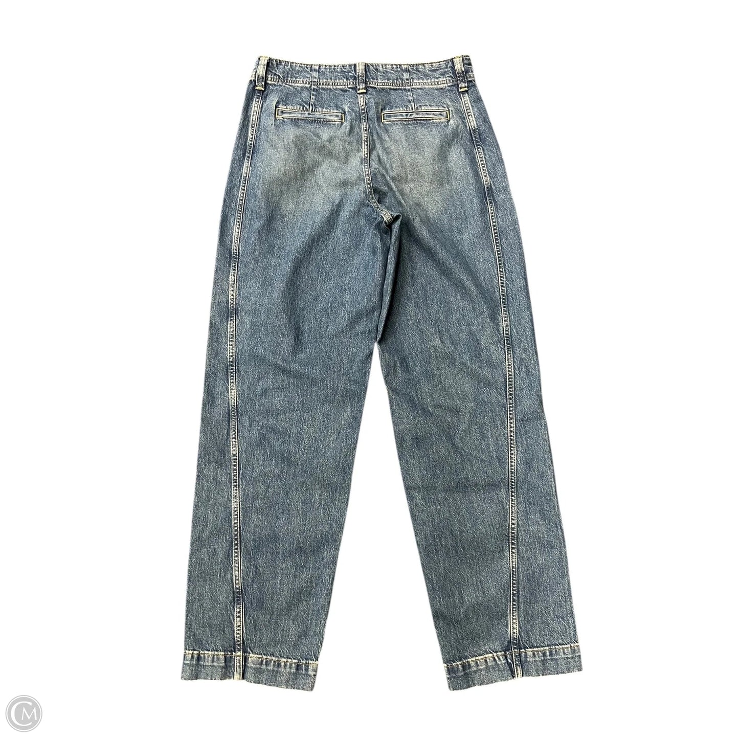 Jeans Wide Leg By Madewell In Blue, Size: 10