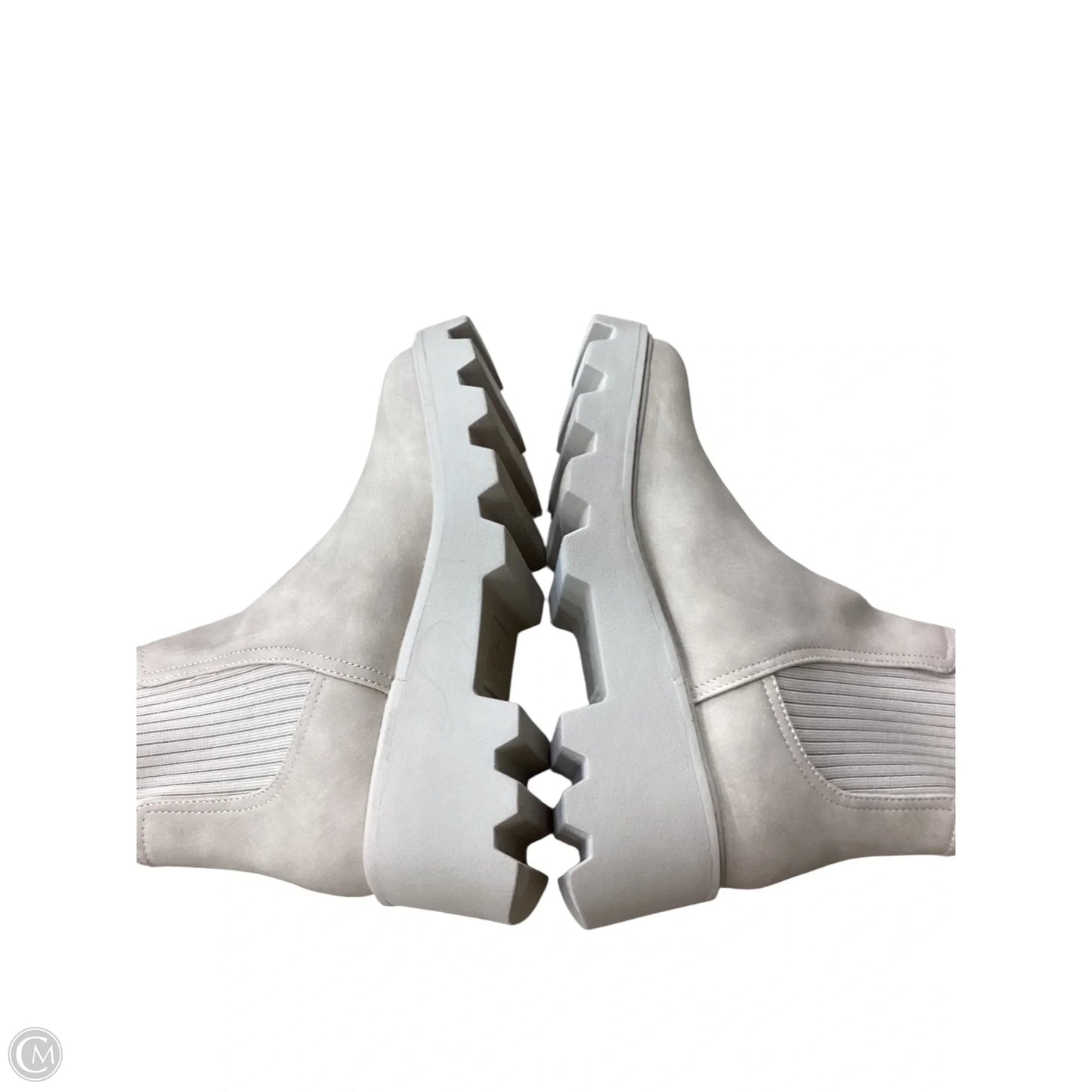 Boots Mid-calf Heels By Dolce Vita In Beige, Size: 9