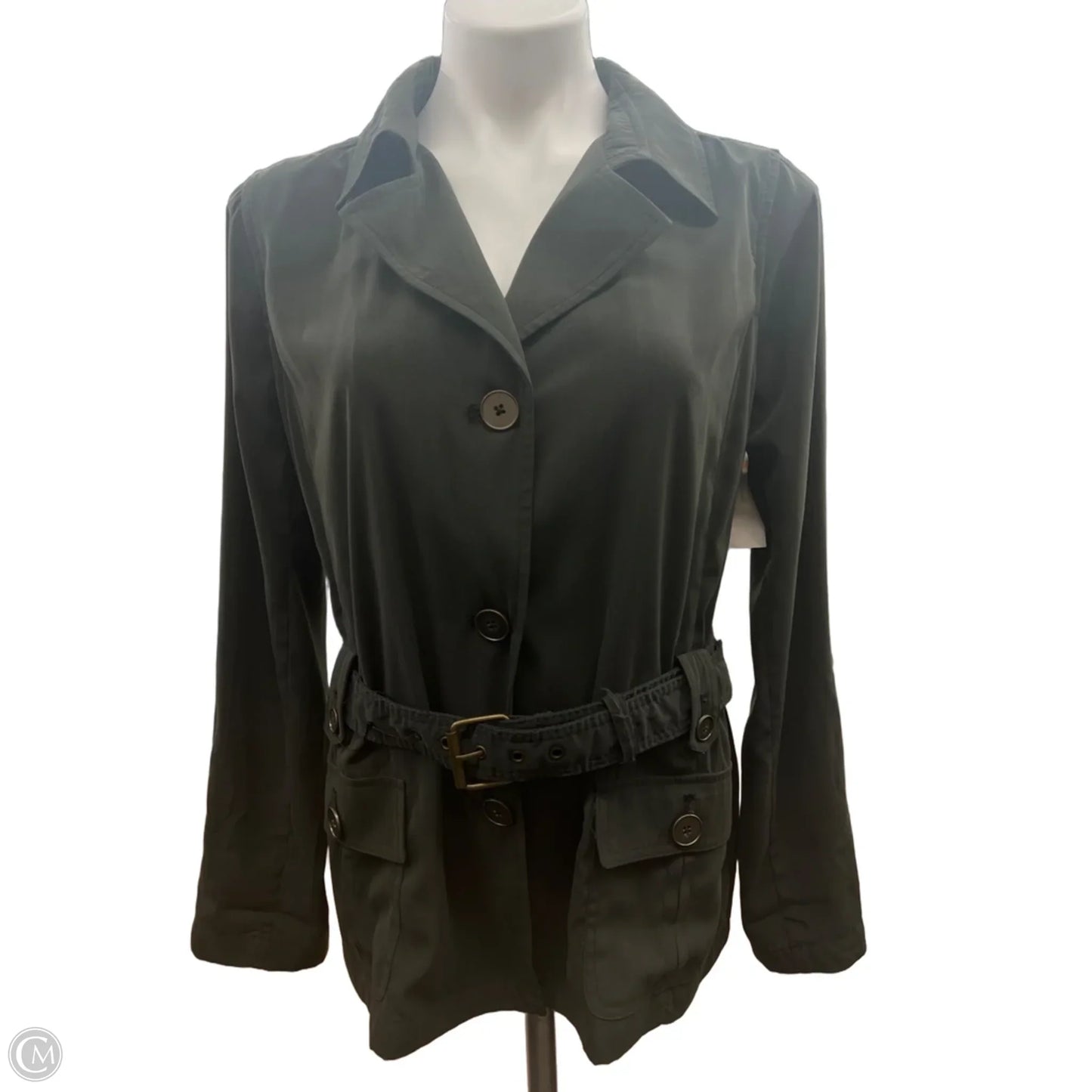 Blazer By Dana Buchman In Green, Size: M