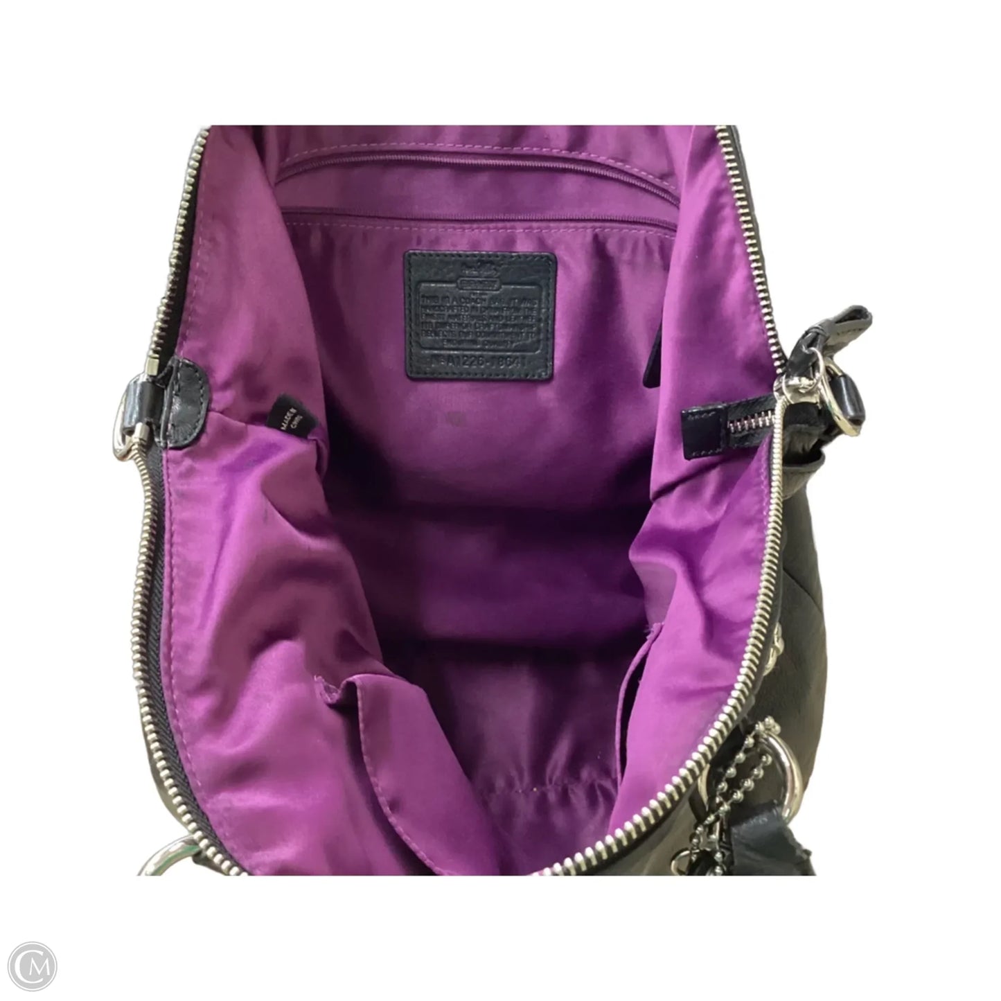 Handbag Designer By Coach, Size: Medium