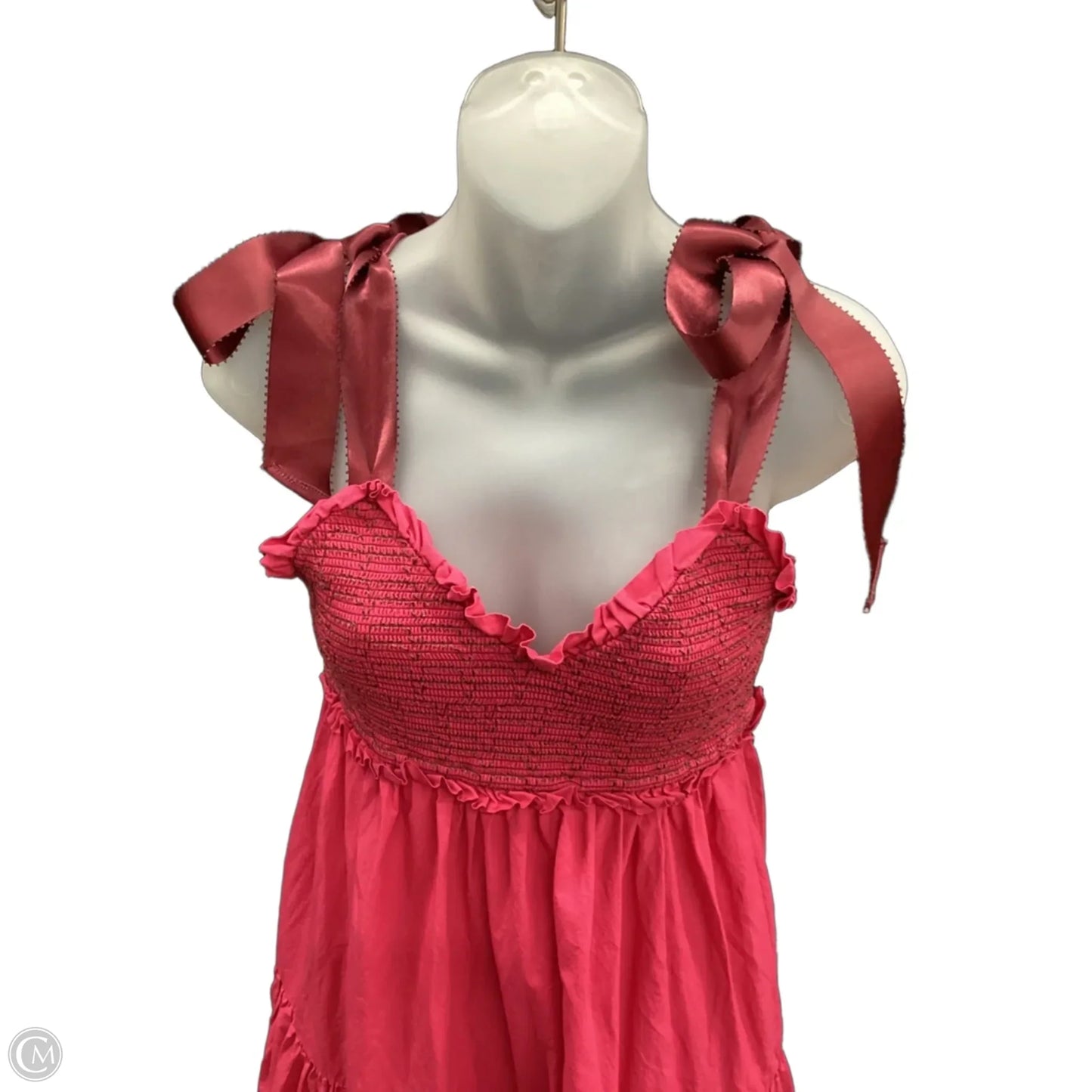Dress Casual Maxi By Free People In Pink, Size: Xs